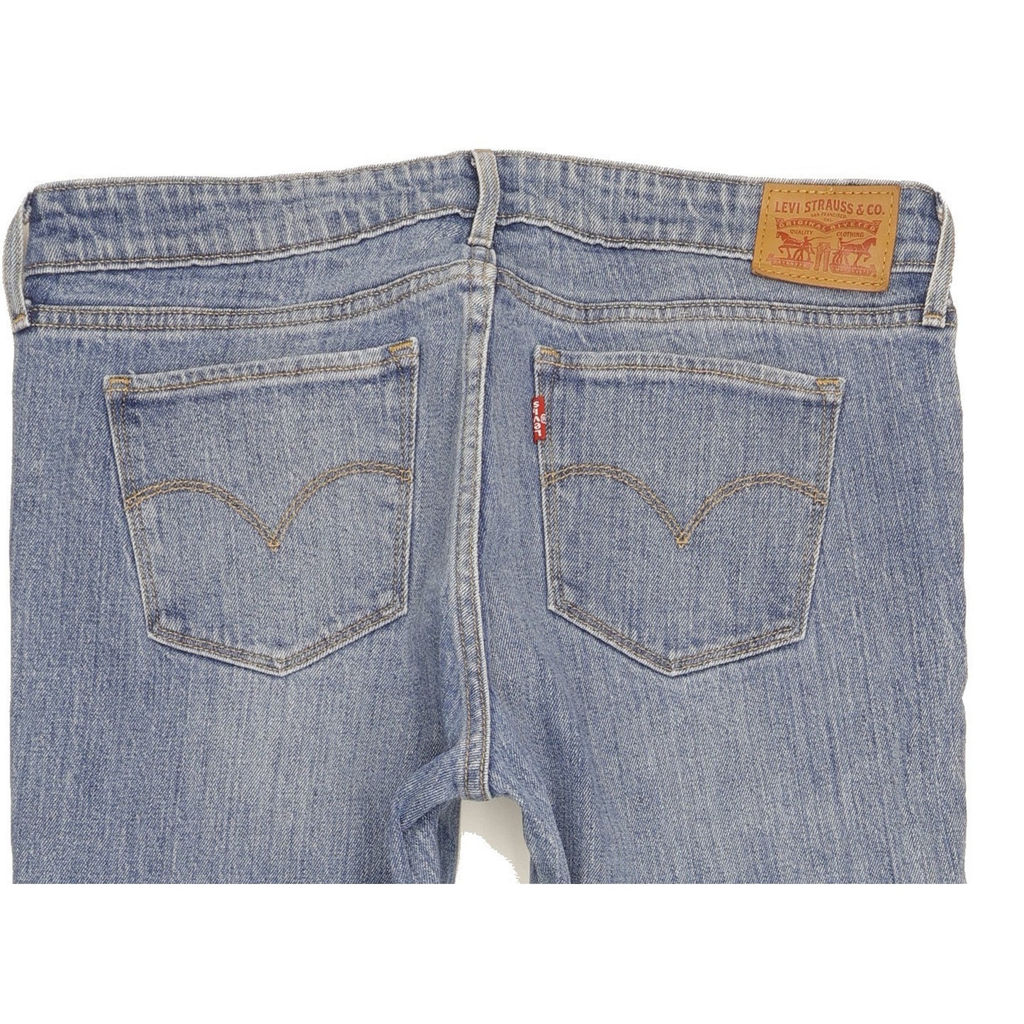 Levi's 711 Women Blue Skinny Slim Stretch Jeans W31 L34