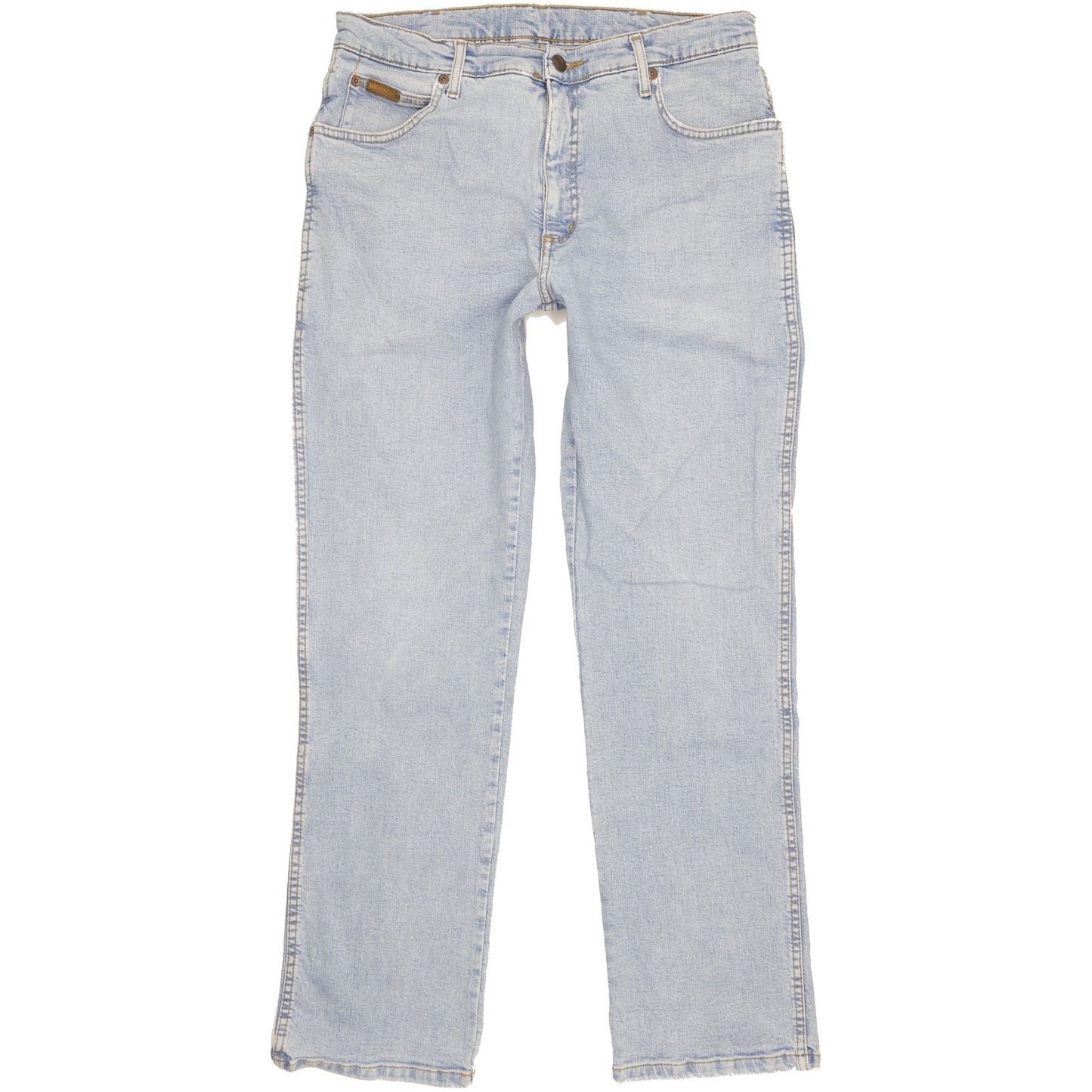 Wrangler Texas Men Blue Straight Regular Stretch Jeans W34 L31