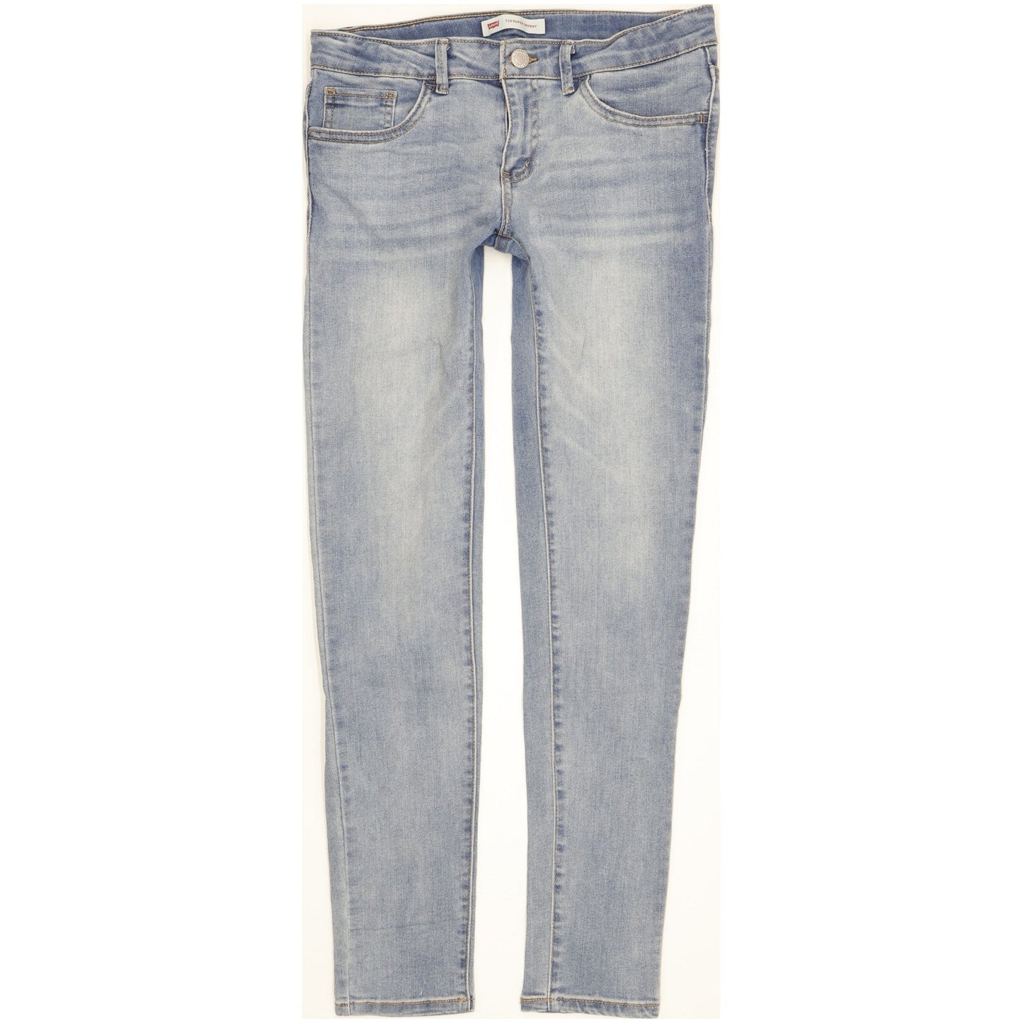 Levi's 710 Kids Blue Skinny Slim Stretch Jeans W26 L27