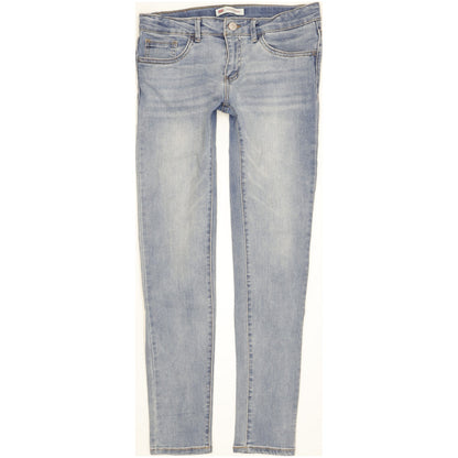 Levi's 710 Kids Blue Skinny Slim Stretch Jeans W26 L27