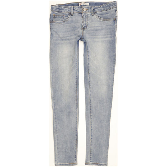 Levi's 710 Kids Blue Skinny Slim Stretch Jeans W26 L27