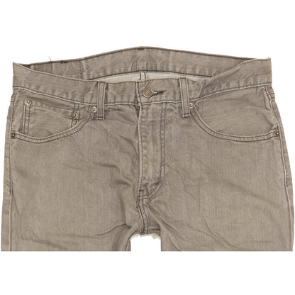 Levi's 508 Men Grey Tapered Slim Jeans W33 L29