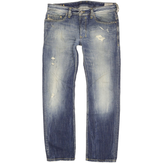 Diesel Safado Men Blue Straight Slim Jeans W33 L30