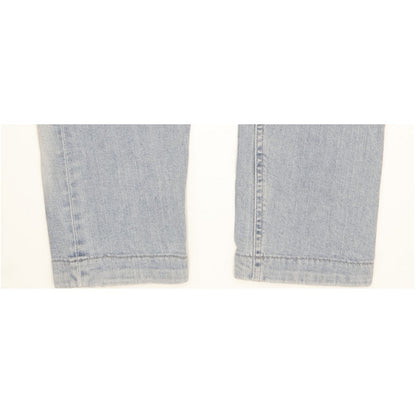 Diesel Eazee Blue Tapered Relaxed Boyfriend Stretch Jeans High Waisted W30 L28