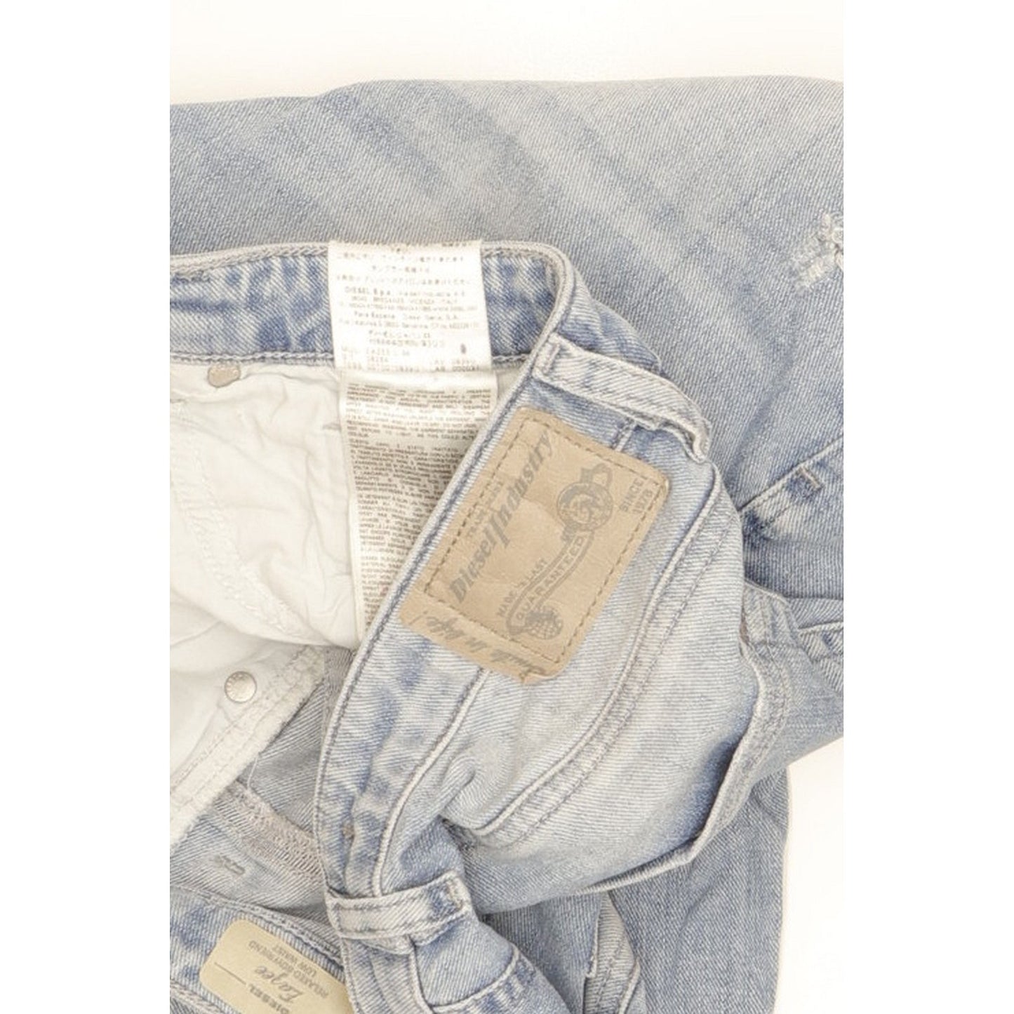 Diesel Eazee Blue Tapered Relaxed Boyfriend Stretch Jeans High Waisted W30 L28