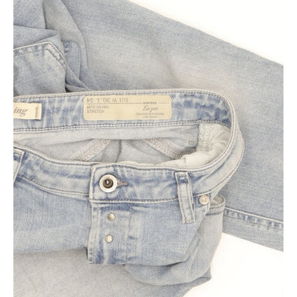 Diesel Eazee Blue Tapered Relaxed Boyfriend Stretch Jeans High Waisted W30 L28