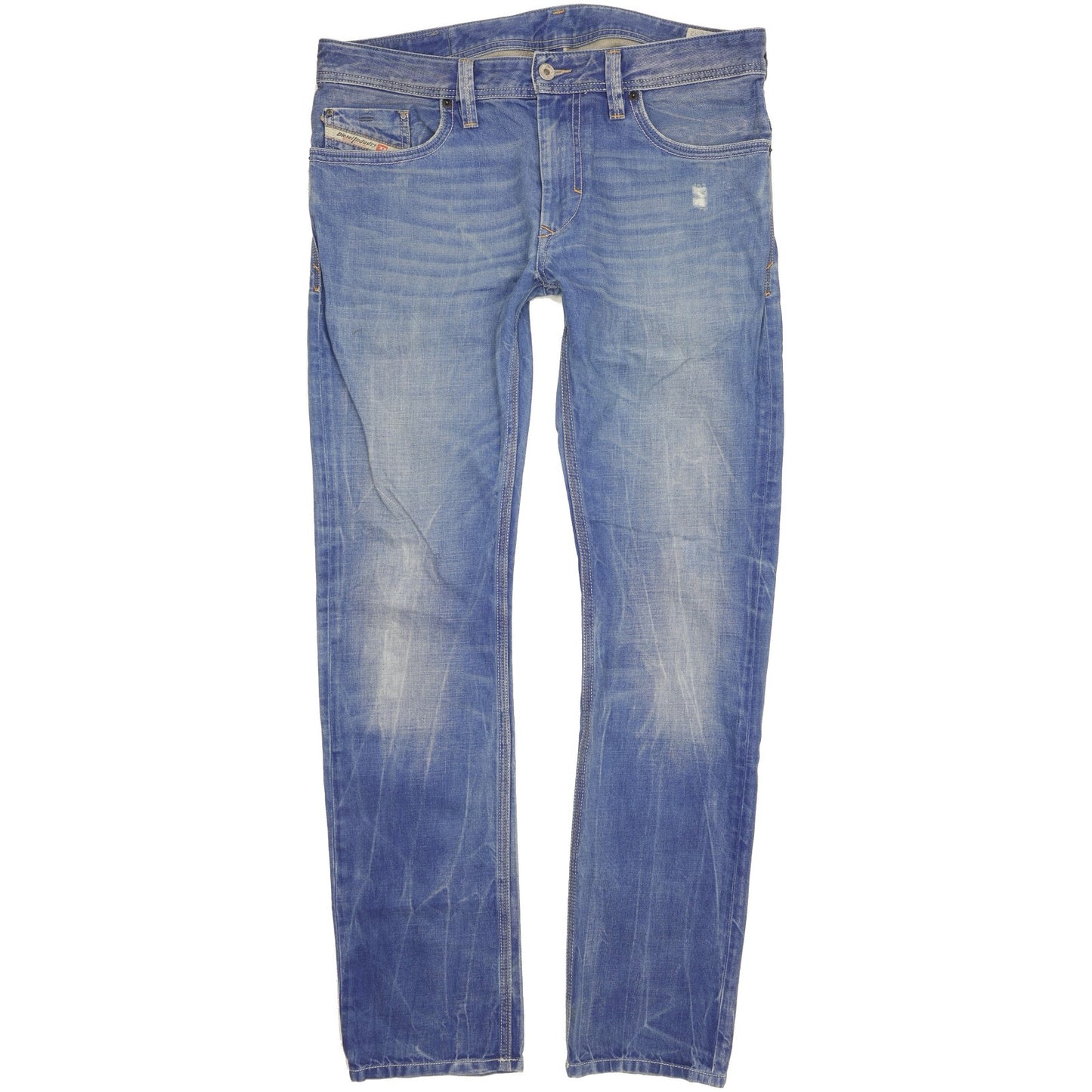 Diesel Thanaz Men Blue Skinny Slim Jeans W33 L32