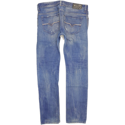 Diesel Thanaz Men Blue Skinny Slim Jeans W33 L32