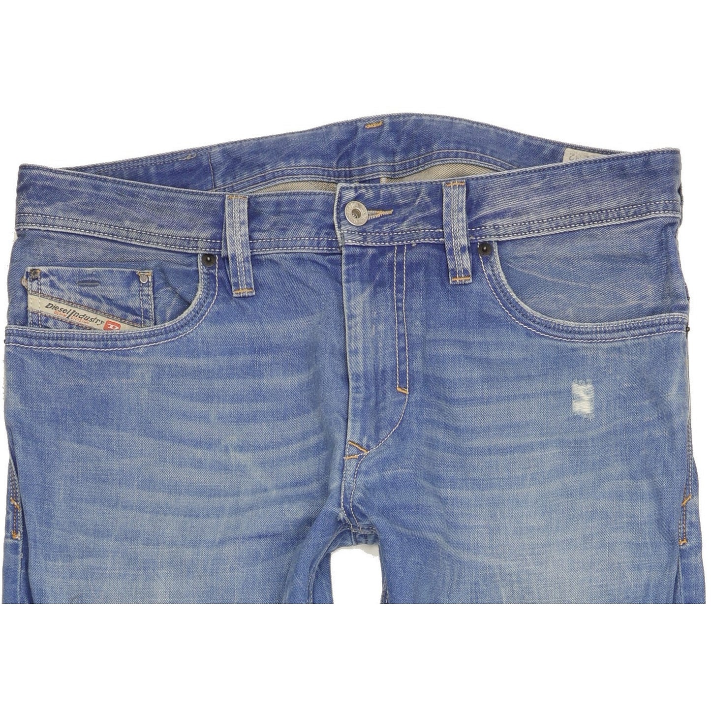 Diesel Thanaz Men Blue Skinny Slim Jeans W33 L32