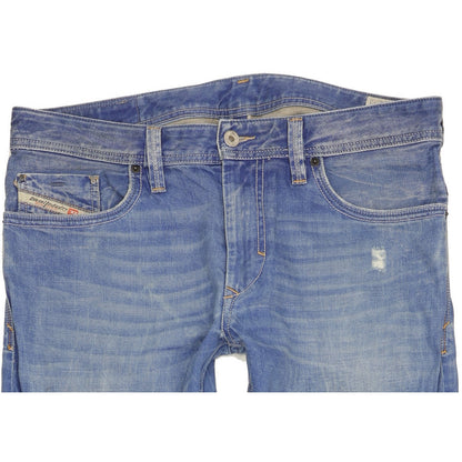Diesel Thanaz Men Blue Skinny Slim Jeans W33 L32