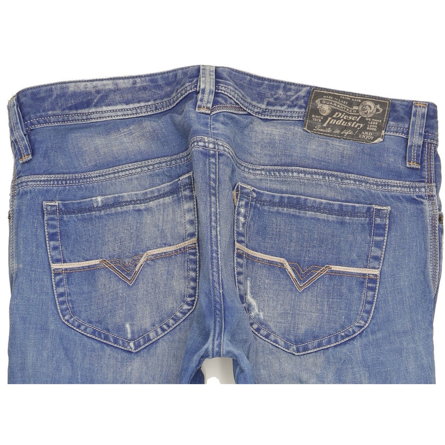 Diesel Thanaz Men Blue Skinny Slim Jeans W33 L32