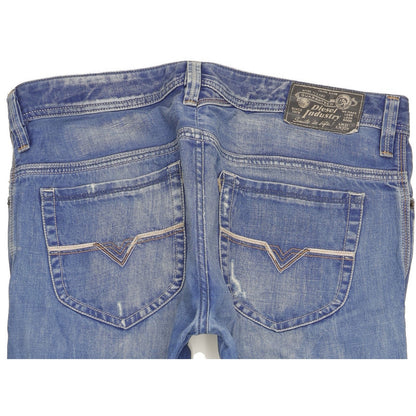 Diesel Thanaz Men Blue Skinny Slim Jeans W33 L32