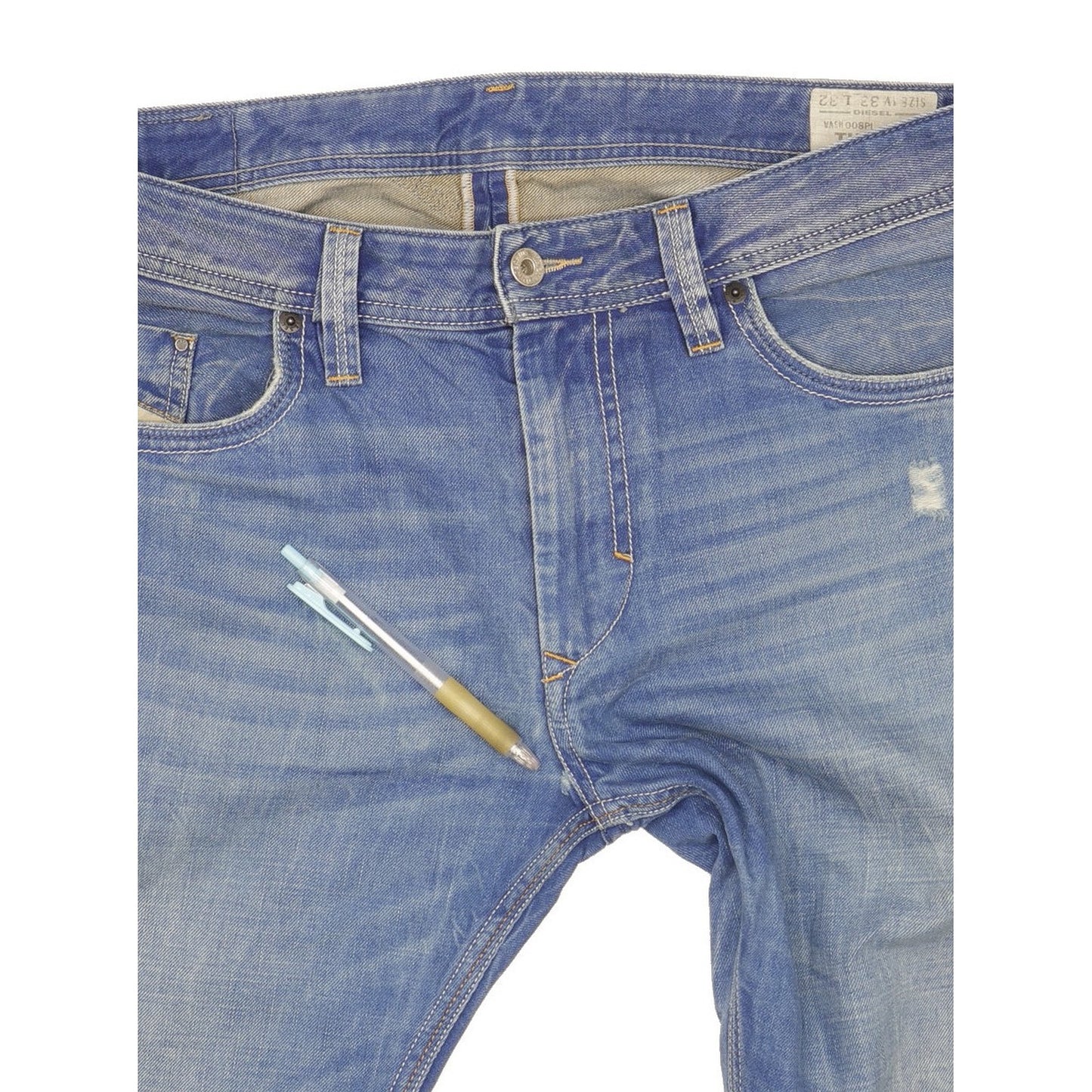 Diesel Thanaz Men Blue Skinny Slim Jeans W33 L32