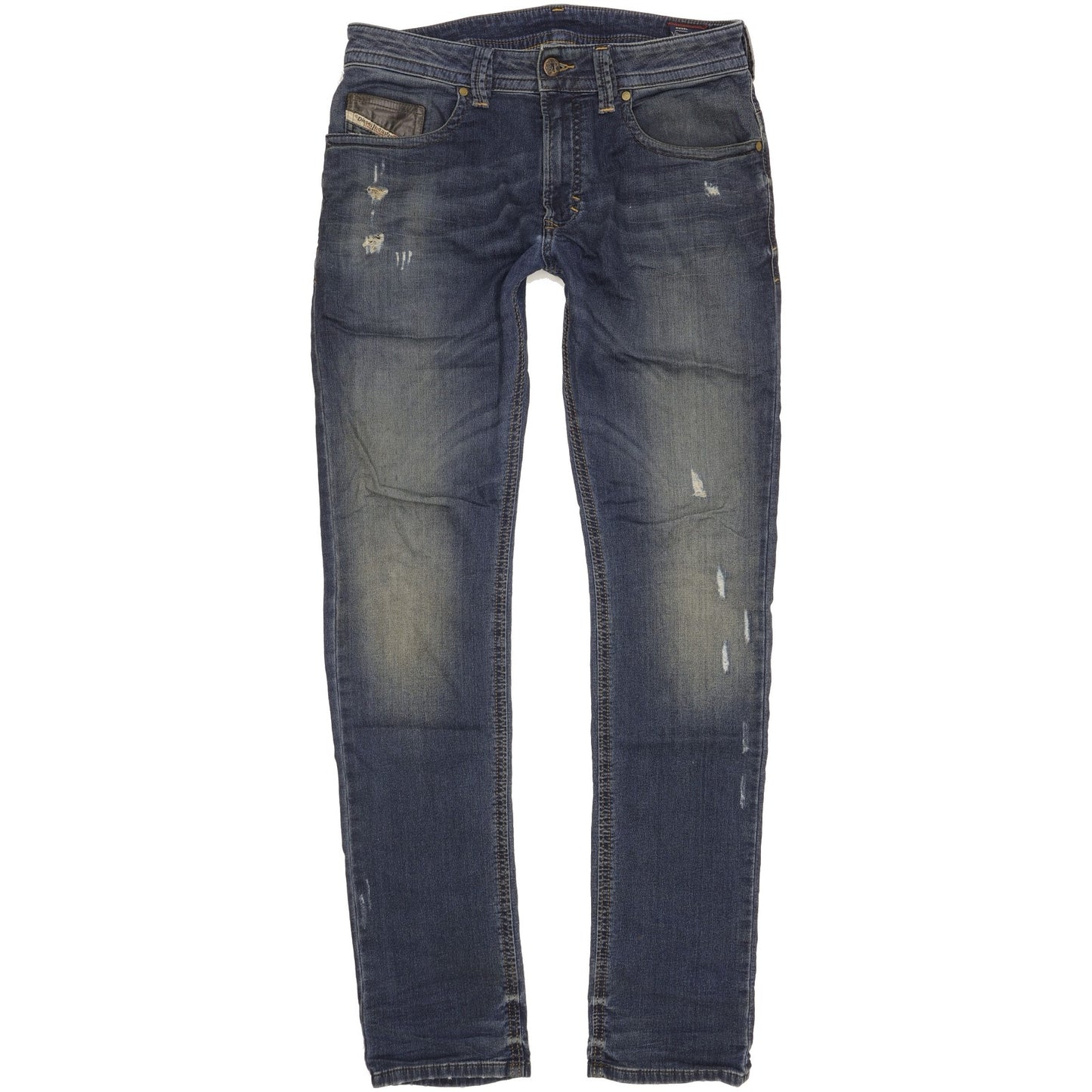 Diesel Thavar Men Blue Skinny Slim Stretch Jeans W30 L32