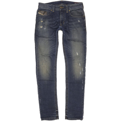 Diesel Thavar Men Blue Skinny Slim Stretch Jeans W30 L32