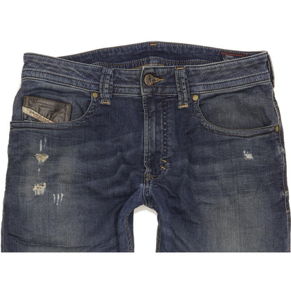 Diesel Thavar Men Blue Skinny Slim Stretch Jeans W30 L32