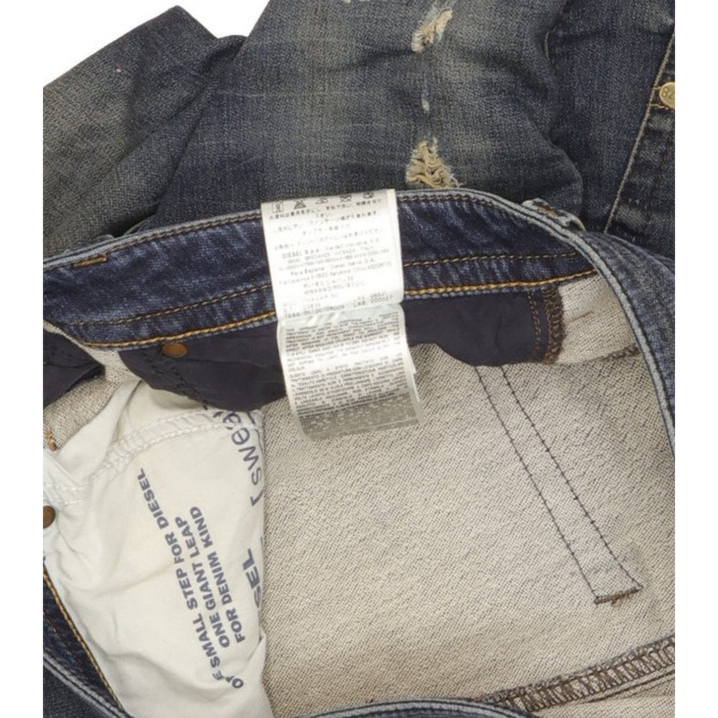 Diesel Thavar Men Blue Skinny Slim Stretch Jeans W30 L32