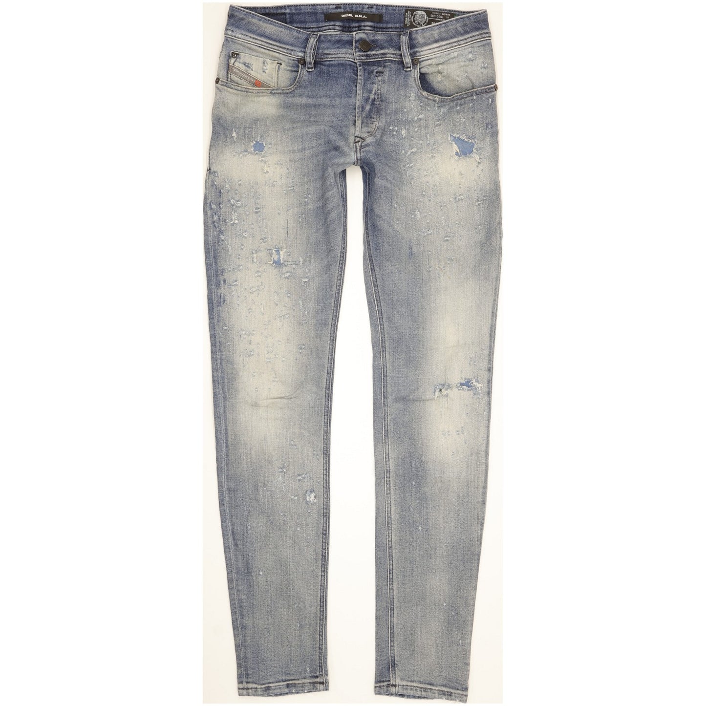 Diesel Sleenker Men Blue Skinny Slim Jeans W30 L32