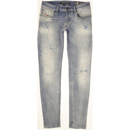 Diesel Sleenker Men Blue Skinny Slim Jeans W30 L32