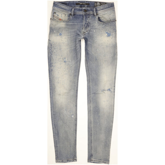 Diesel Sleenker Men Blue Skinny Slim Jeans W30 L32