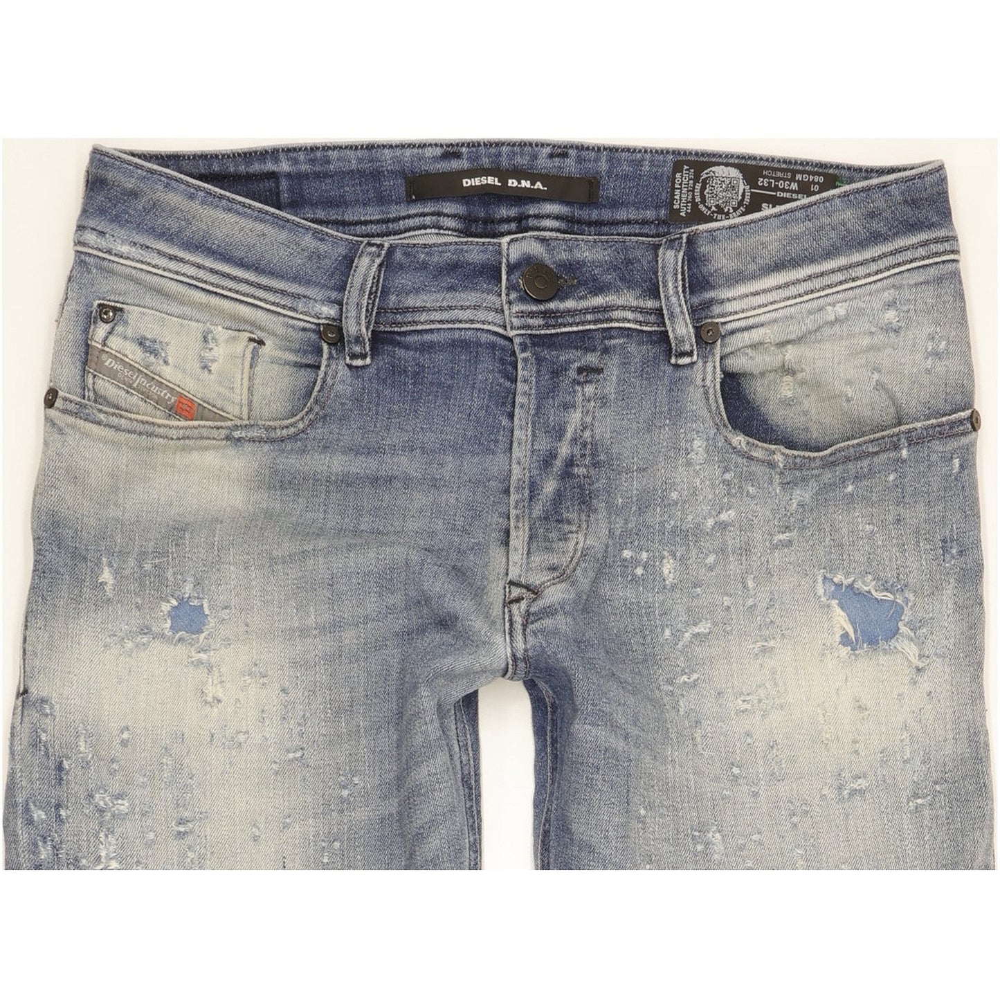 Diesel Sleenker Men Blue Skinny Slim Jeans W30 L32