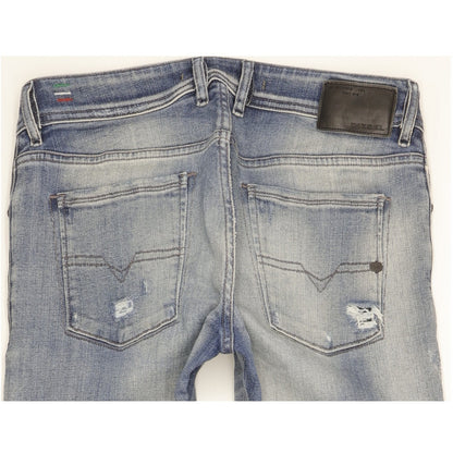 Diesel Sleenker Men Blue Skinny Slim Jeans W30 L32