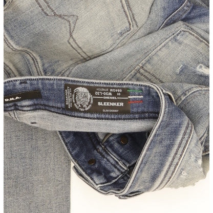 Diesel Sleenker Men Blue Skinny Slim Jeans W30 L32