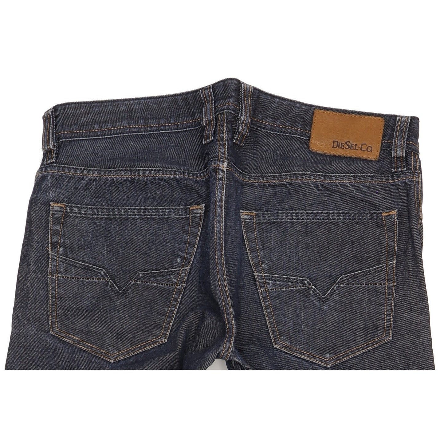 Diesel Larkee Men Navy Straight Relaxed Jeans W33 L32