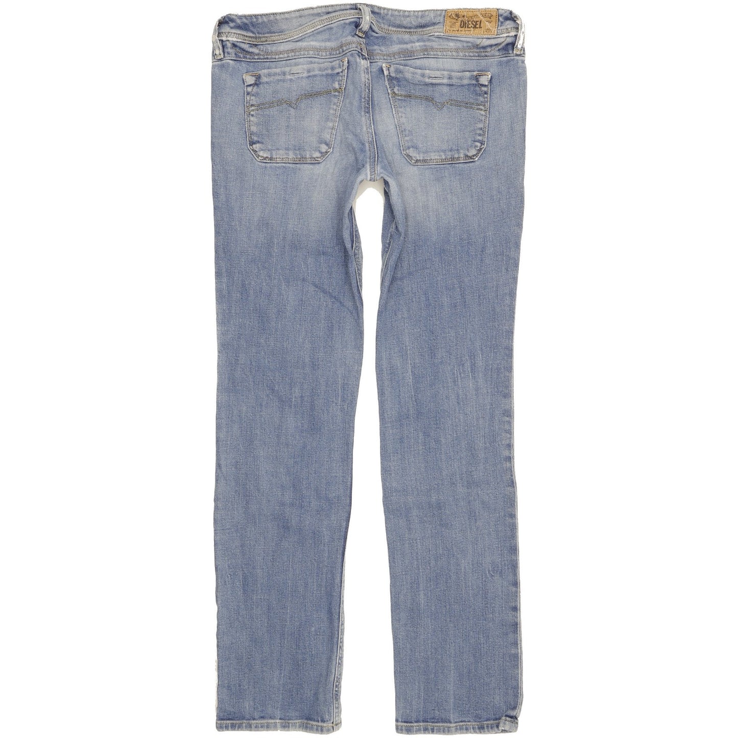 Diesel Lowky Women Blue Straight Slim Stretch Jeans W30 L31