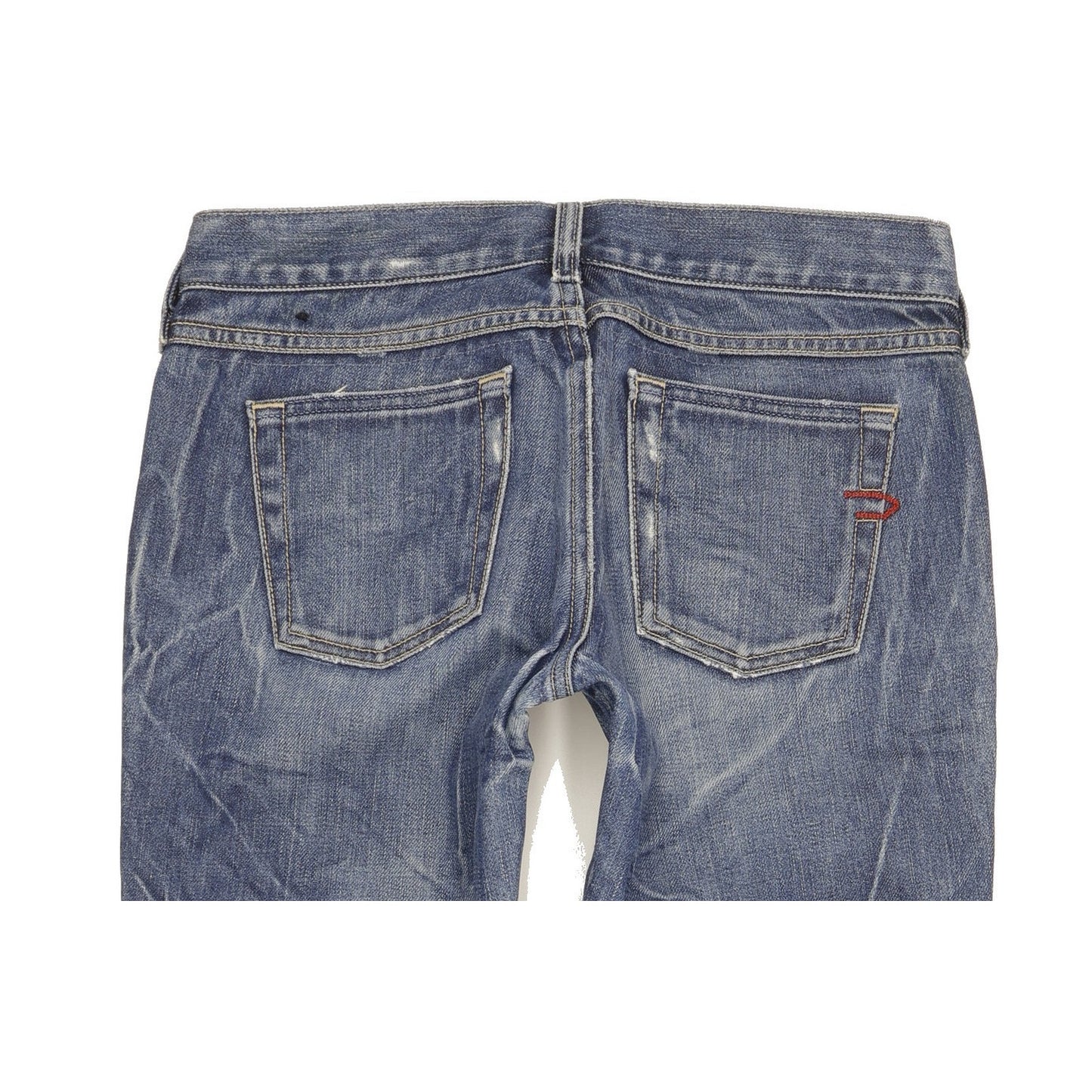 Diesel Zink Women Blue Bootcut Slim Jeans W28 L32