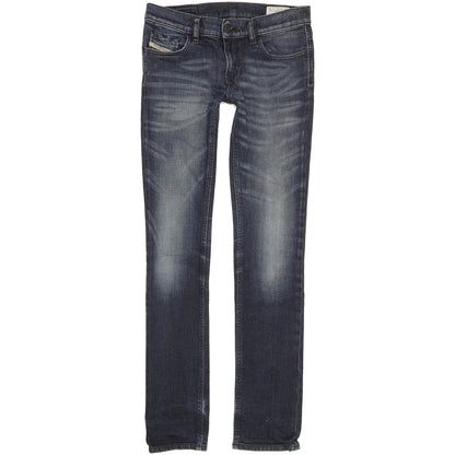 Diesel Livy Women Blue Skinny Slim Stretch Jeans W27 L32