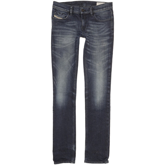 Diesel Livy Women Blue Skinny Slim Stretch Jeans W27 L32