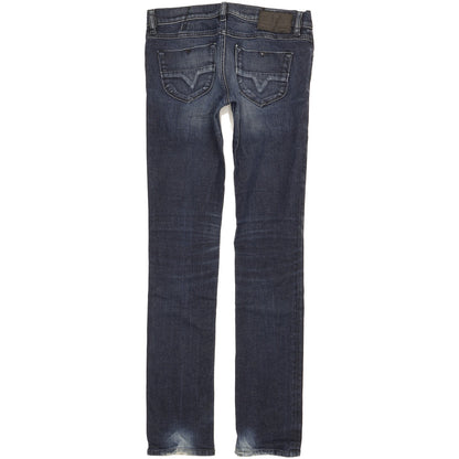 Diesel Livy Women Blue Skinny Slim Stretch Jeans W27 L32