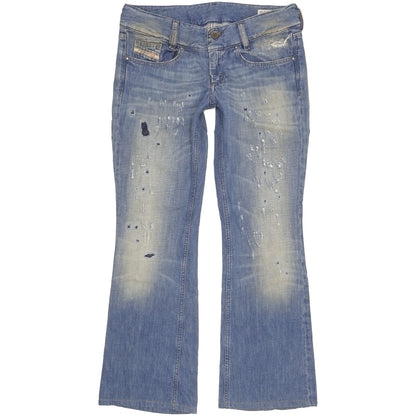 Diesel Louvely Women Blue Bootcut Slim Jeans W29 L29