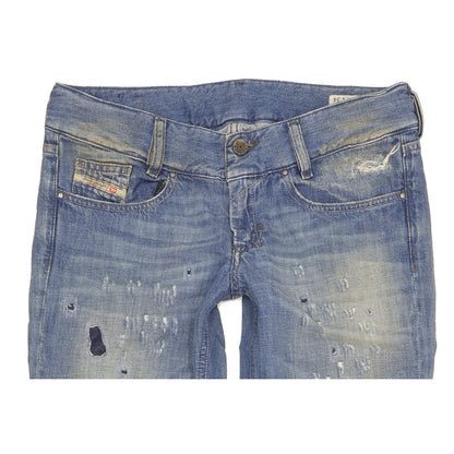 Diesel Louvely Women Blue Bootcut Slim Jeans W29 L29