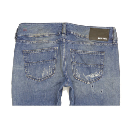 Diesel Louvely Women Blue Bootcut Slim Jeans W29 L29