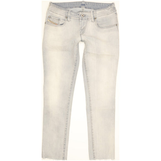 Diesel Grupee Women Blue Skinny Slim Stretch Jeans W26 L26