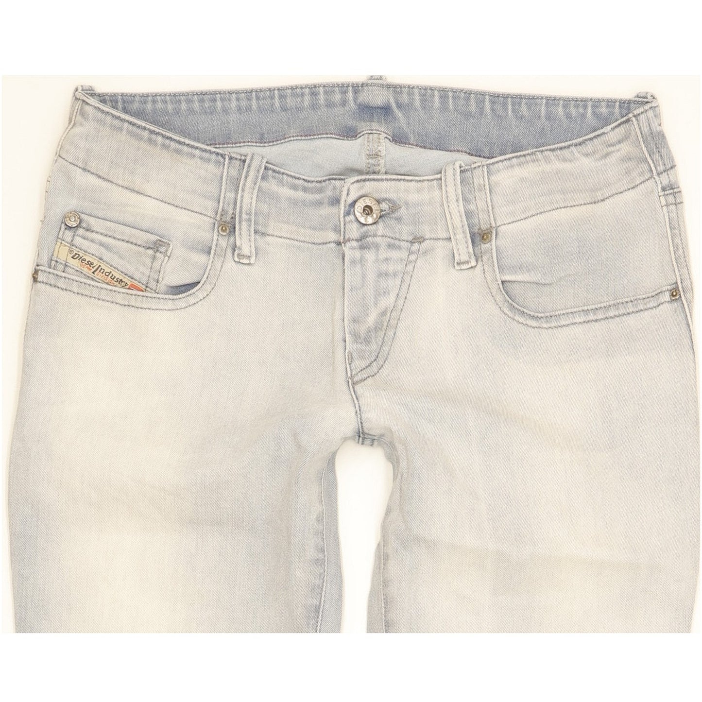 Diesel Grupee Women Blue Skinny Slim Stretch Jeans W26 L26