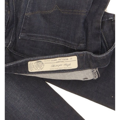 Diesel Skinzee Women Blue Skinny Slim Stretch Jeans W26 L28