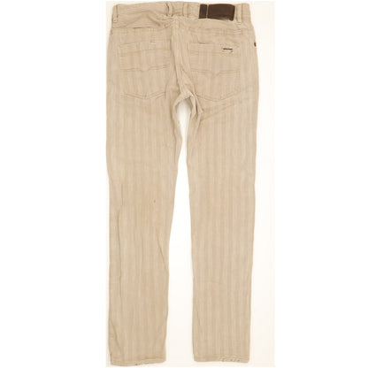 Diesel Braddom Men Beige Tapered Slim Jeans W31 L32