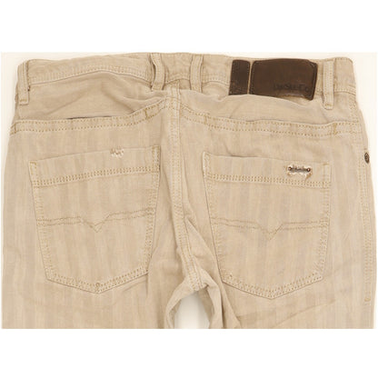 Diesel Braddom Men Beige Tapered Slim Jeans W31 L32