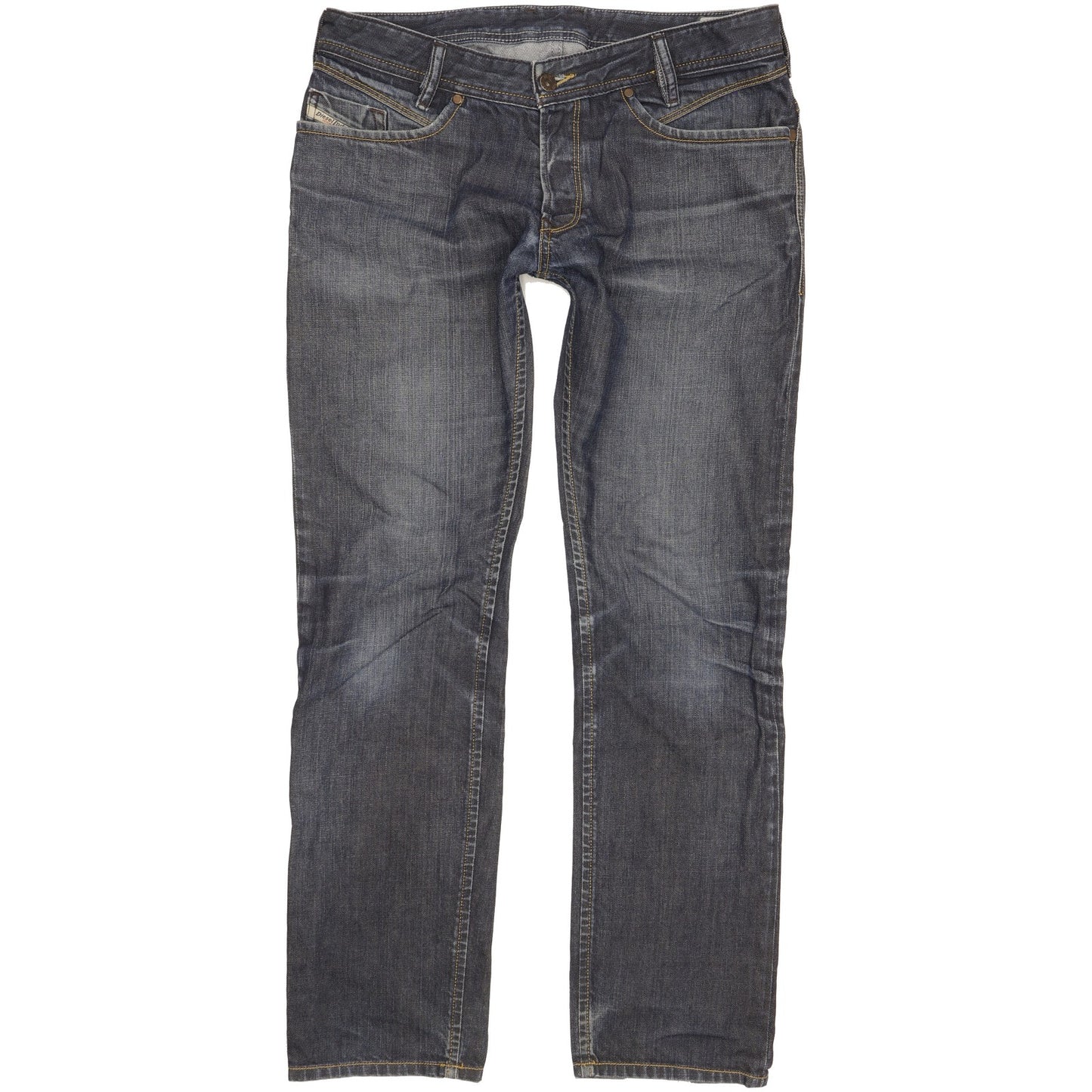 Diesel Iakop Men Blue Tapered Slim Jeans W33 L31