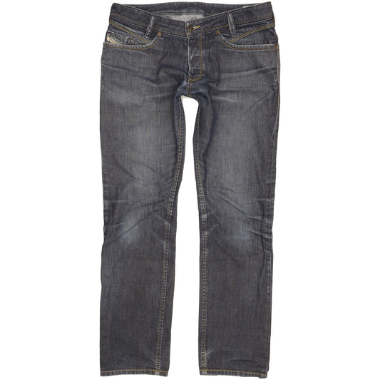 Diesel Iakop Men Blue Tapered Slim Jeans W33 L31