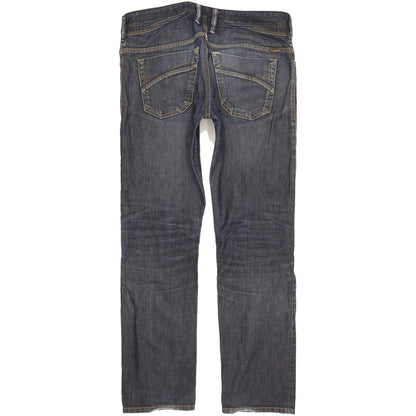 Diesel Iakop Men Blue Tapered Slim Jeans W33 L31