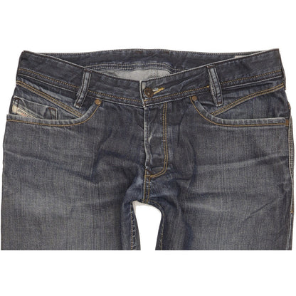 Diesel Iakop Men Blue Tapered Slim Jeans W33 L31
