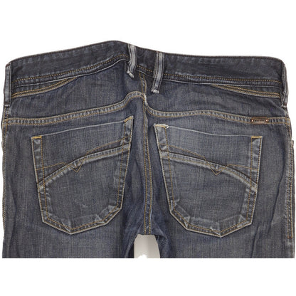 Diesel Iakop Men Blue Tapered Slim Jeans W33 L31