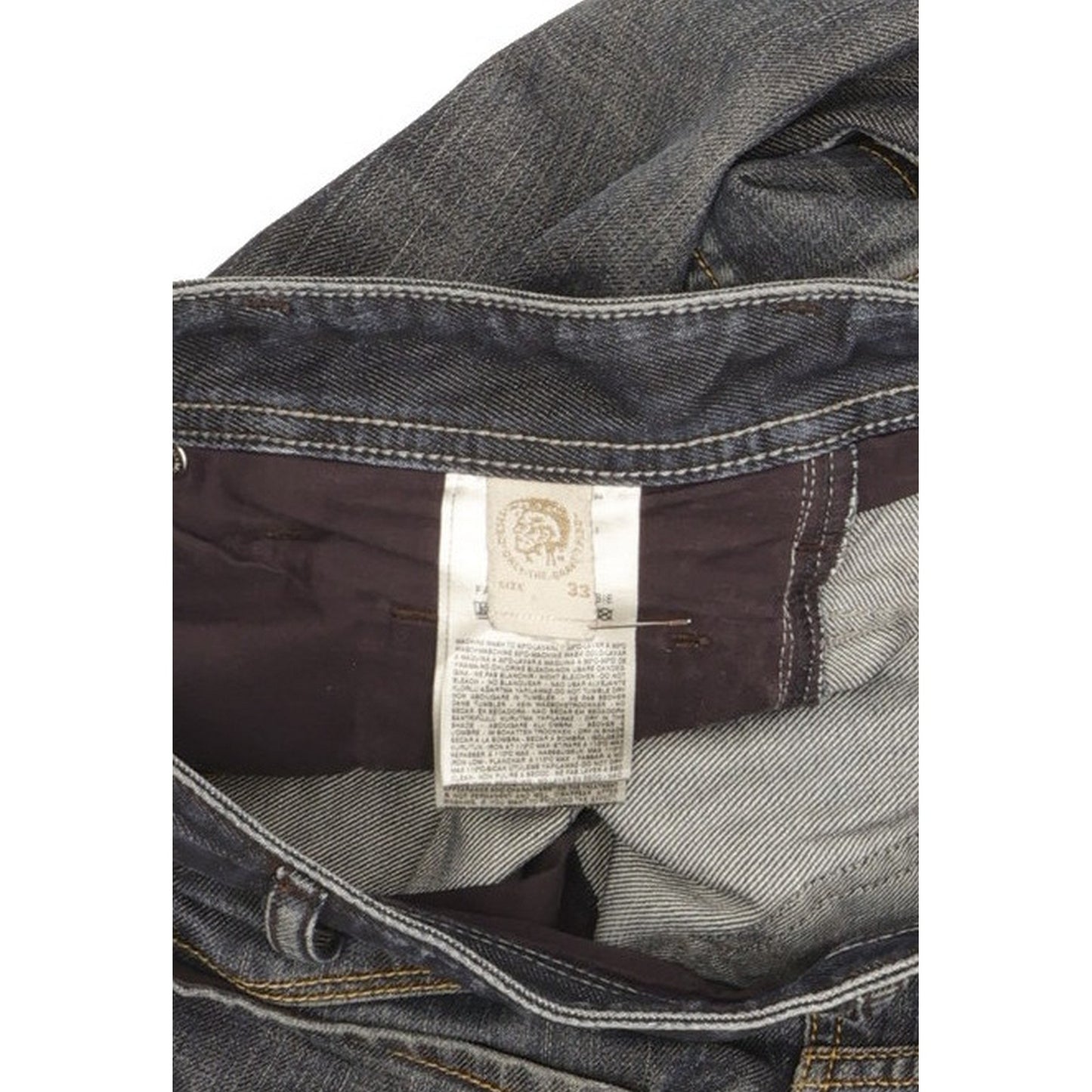 Diesel Iakop Men Blue Tapered Slim Jeans W33 L31