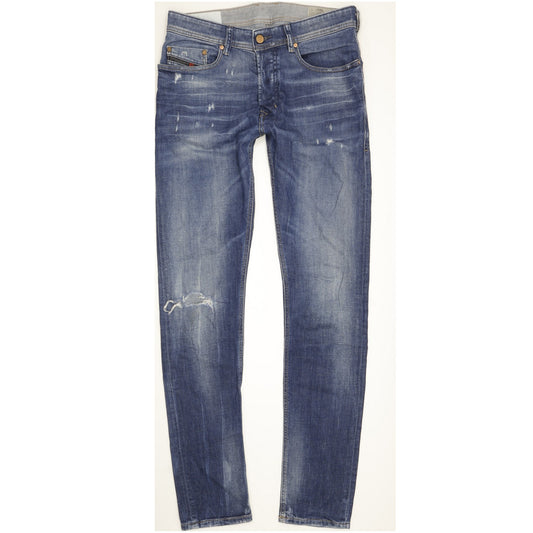 Diesel Tepphar Men Blue Skinny Slim Stretch Jeans W30 L34