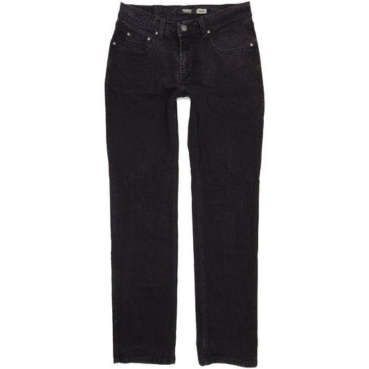 Pioneer Rando Men Black Straight Regular Stretch Jeans W33 L33
