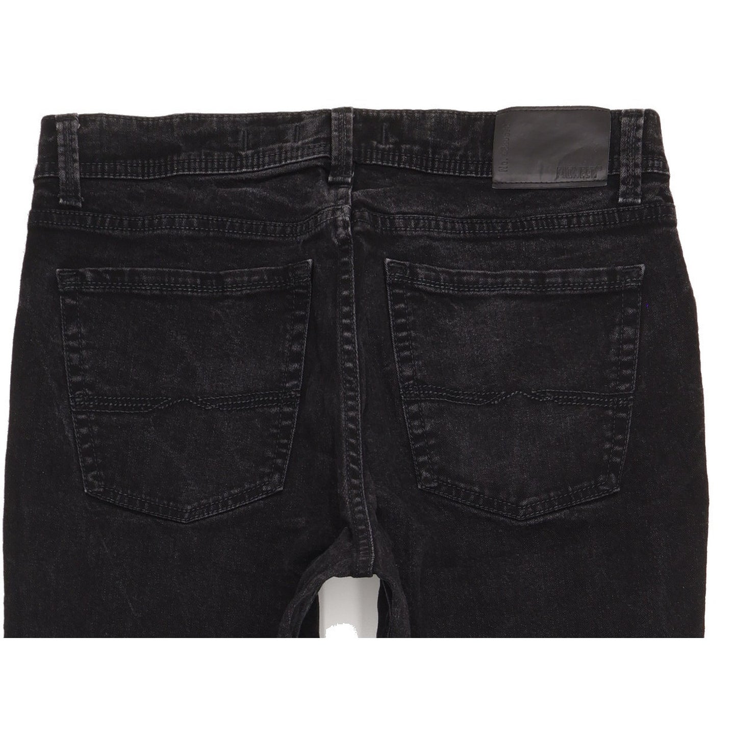 Pioneer Rando Men Black Straight Regular Stretch Jeans W33 L33